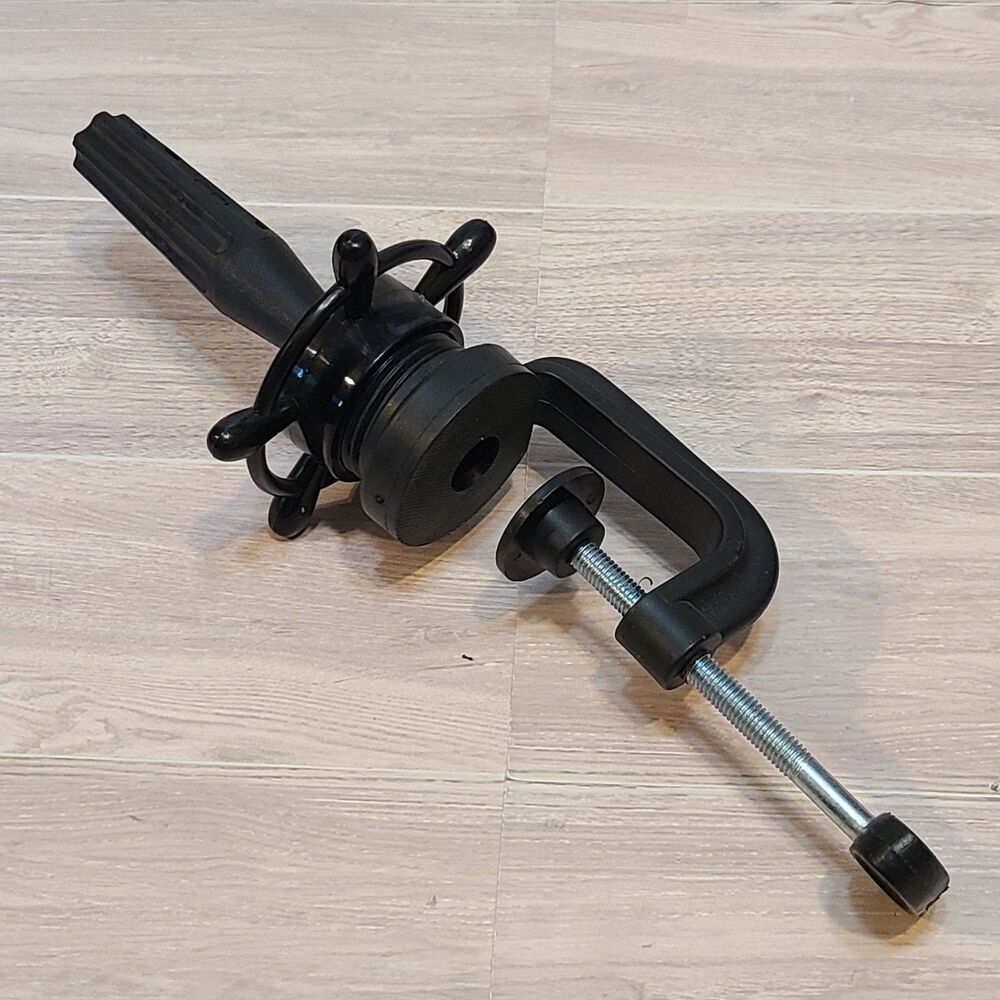Burmax S11 Mannequin Head Holder Adjustable Table Desk Vise Clamp Salon Styling
